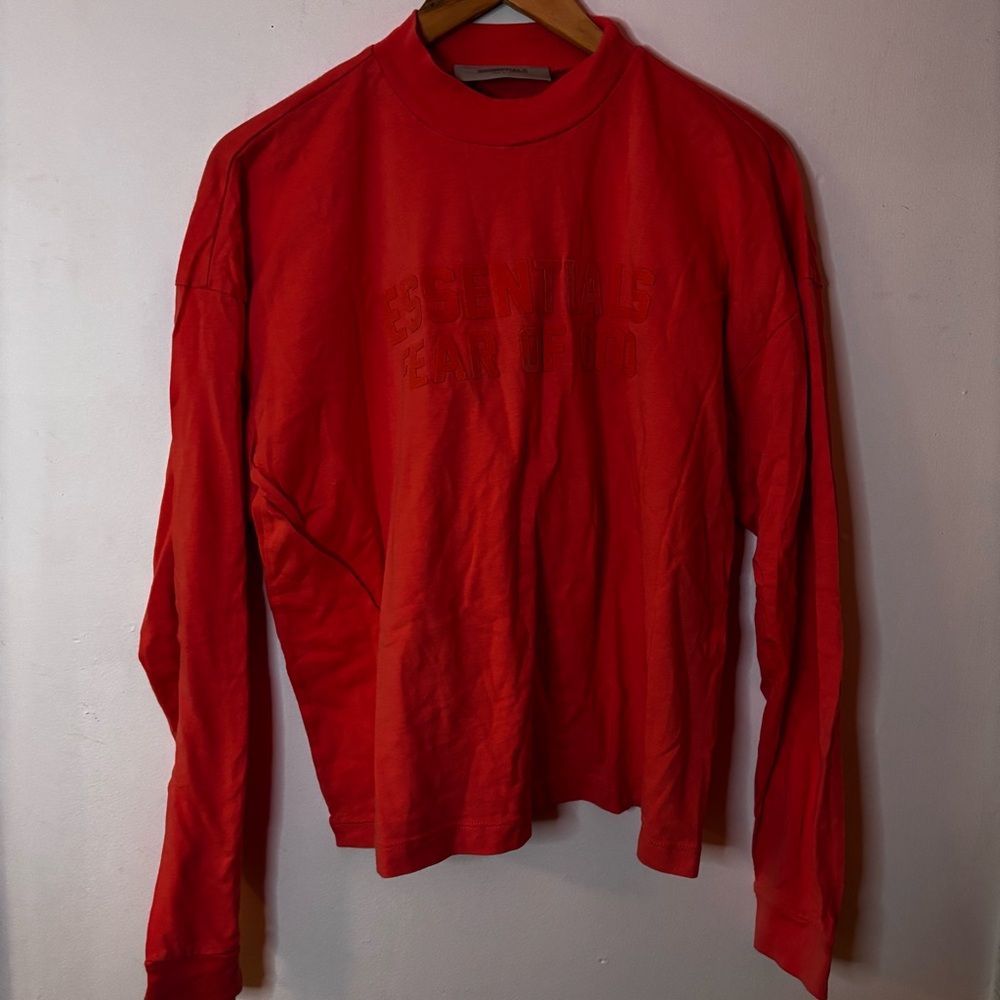 Essential of God long-sleeved t-shirt size boys 12